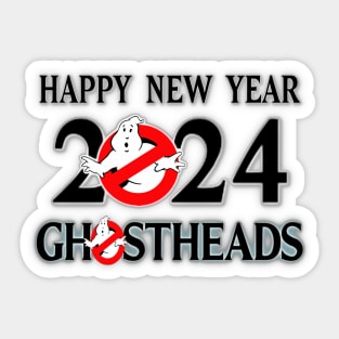 Happy New Year Ghostbusters Sticker